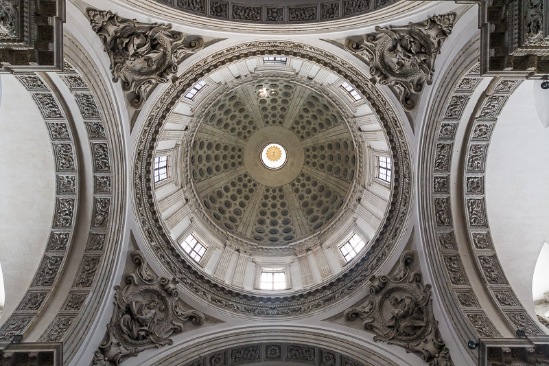 La cupola del Duomo Nuovo