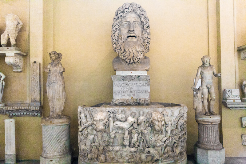 Testa di Oceano nei Musei Vaticani