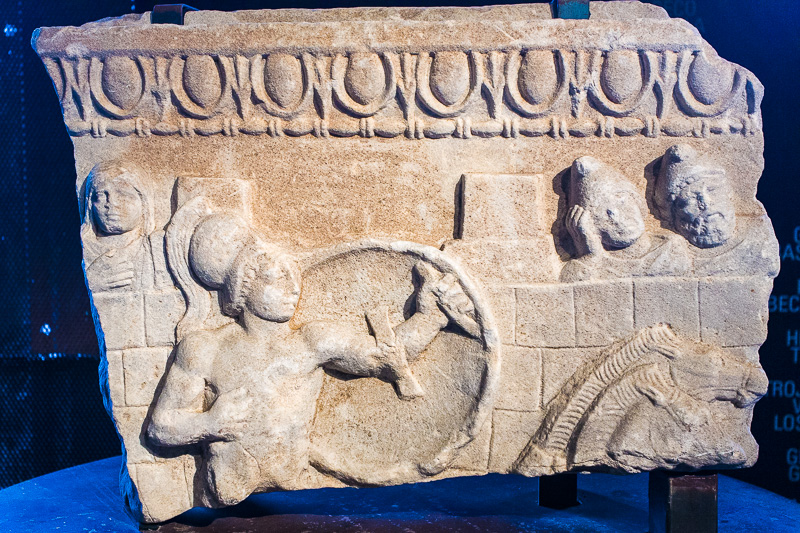 Frammento di un sarcofago romano